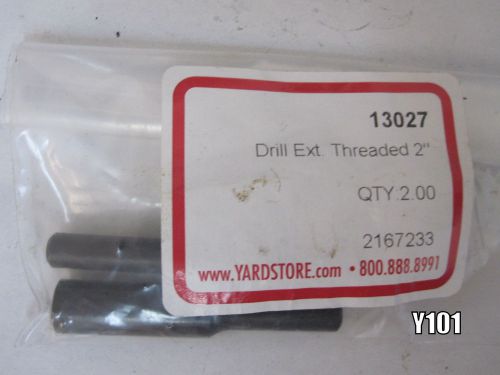 2 Threaded Drill Extender 2&#034; Overall Length 13027 1/4&#039;&#039; Male to 1/4&#039;&#039;-28 Female
