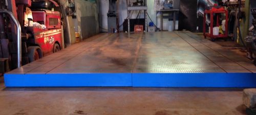 Cast Steel Surface Plate 10&#039; x 20&#039;  Inspection Precision