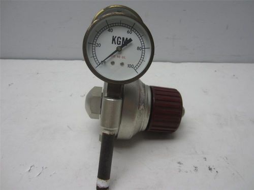 KGM 1206 Hydrogen Gas Regulator Gauge 5605