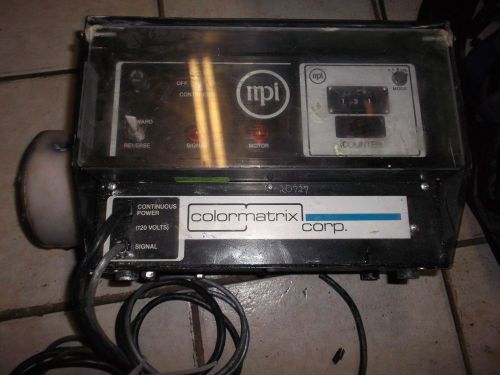 MAGUIRE  PRECISION DIGITAL CONTROLLER MODEL MPA-6-34 LIQUID COLOR PUMP