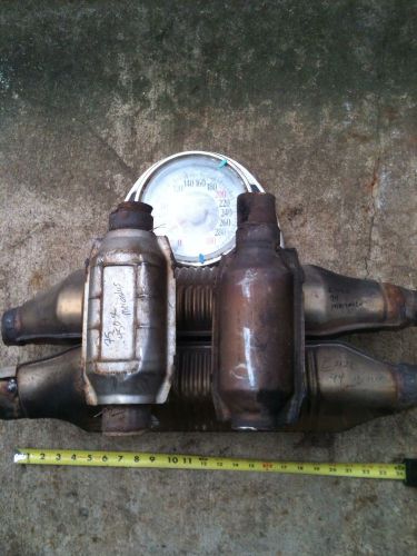 4 FULL FOREIGN SCRAP CATALYTIC CONVERTER FOR RECYCLING PLATINUM CAT