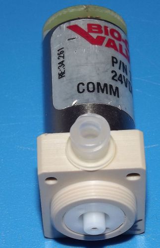 Bio-chem 724417 syringe pump isolation valve 3-way fluidic 24v dc / avail qty for sale