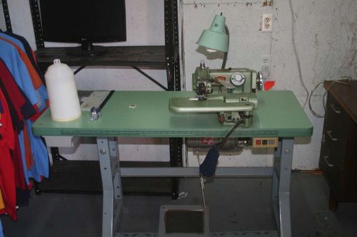 Lieberman Rex Blindstitch Sewing machine Model 618-2, on table Excellent!