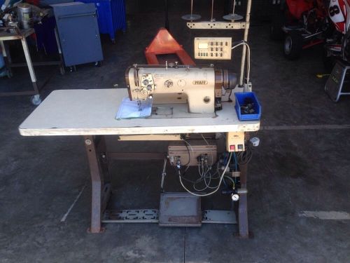 Pfaff industrial sewing machine model 1445 w/efka modular v720 variocontrol nice for sale