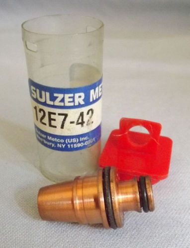 SULZER METCO 12E7-42 NOZZLE ASSEMBLY NEW -  Made in U.S.A. FREE SHIPPING