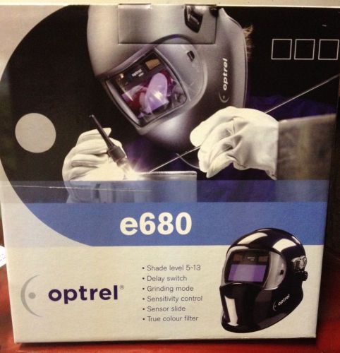 Optrel e680 welding hood helmet plus six outside lenes