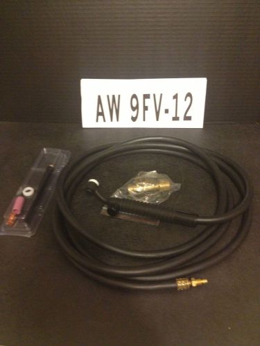Wp9fv-12, 125 amp tig torch with accessories for sale