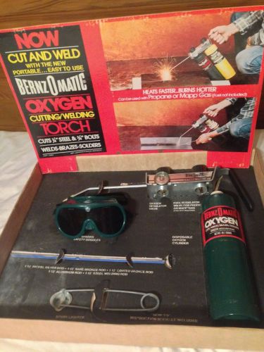 New in box  vintage bernzomatic cutting welding torch. model ox-5000 for sale