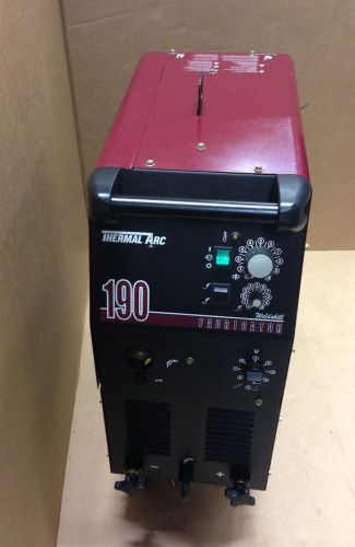Thermal arc fabricator 190 208v mig-wire feed welder w1001500 l@@k-save!!! for sale