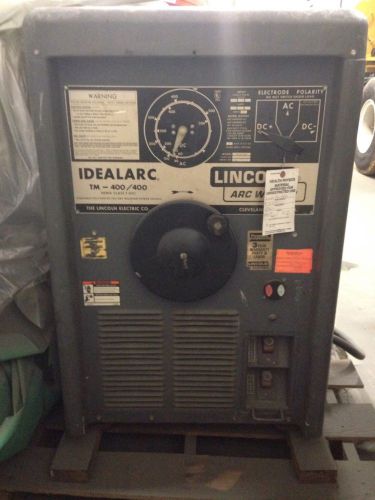 Lincoln Idealarc TM - 400/400 Arc Welder