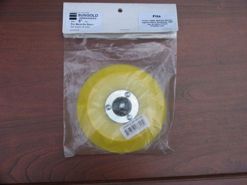 Sungold 5&#034; no hole psa backup pad 5/16-24 thread part# 20-70500 for sale