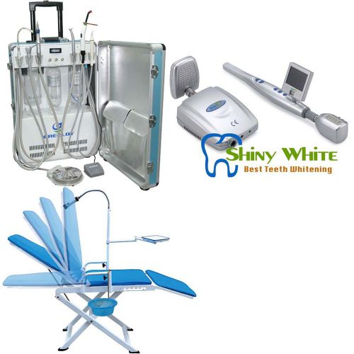 Portable dental delivery turbine unit folding chair wireless intraoral camera for sale
