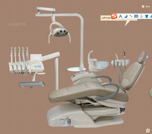 Computer controlled dental unit chair fda ce approved al-388sb  soft leather for sale