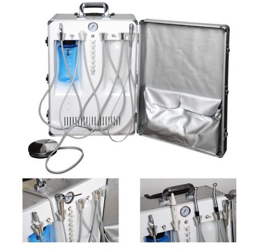 New Dental Portable Delivery Unit with Case Compressor High Quality CE