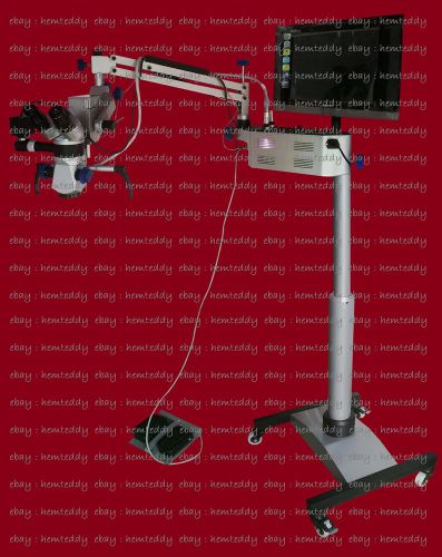 Dental surgical microscope with accessories - zoom magnification for sale