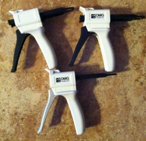 3 DMG Dental impression guns