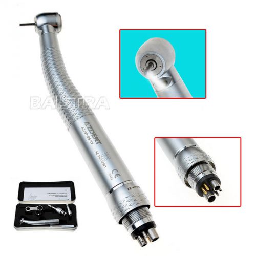 Brand azdent  led fiber optic push button handpiece fit sirona r/f quick coupler for sale