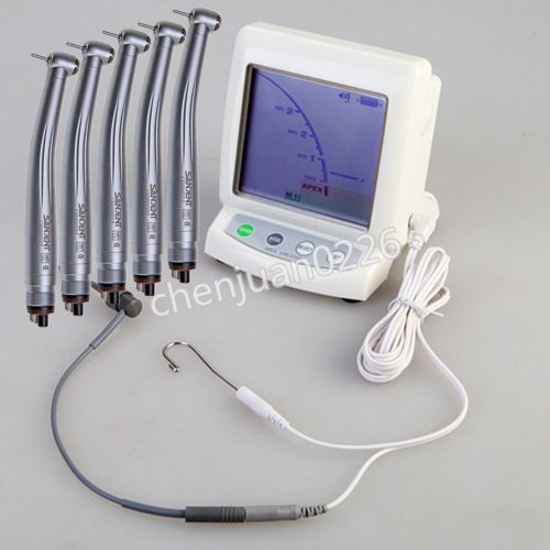 Dental Endodontic Apex Locator Root Canal Finder + 5X High speed handpiece 4H