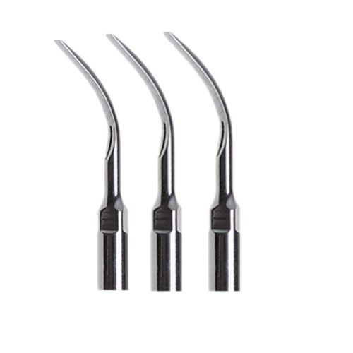 3 pc dental ultrasonic scaling tips fit fpr ems woodpecker scaler silver g6 for sale