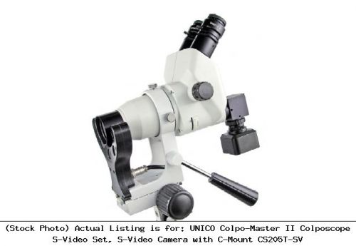 Unico colpo-master ii colposcope s-video set, s-video camera with c-: cs205t-sv for sale