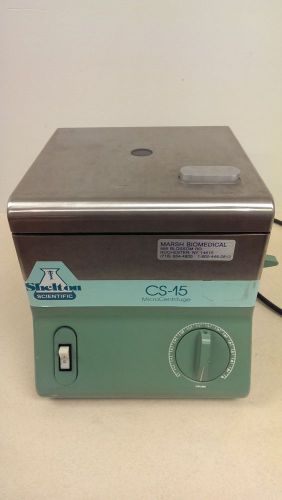 Shelton scientific microcentrifuge cs-15  15,000 rpm centrifuge for sale