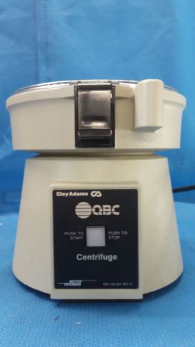 Becton Dickinson Clay Adams QBC 4207 Table Top Centrifuge Excellent Condition