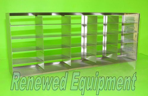 Thermo revco ultra low temp freezer aluminum shelving racks #2 lot of 4 for sale
