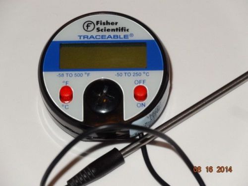 Fisher scientific traceable full-scale thermometers fisher-1507723 for sale