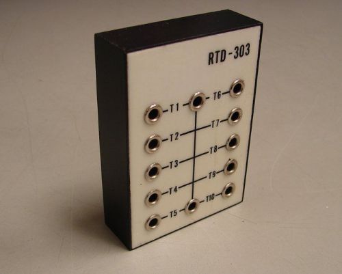 General resistance rtd-303 rtd simulator -50 to +75 deg. f in 10 steps tested for sale