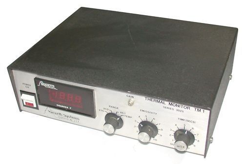 VANZETTI SYSTEMS THERMAL MONITOR SERIES 3025 MODEL TM1