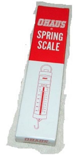 Scale ohaus x3 hanging spring 500 grams 18 oz school science lab used for sale