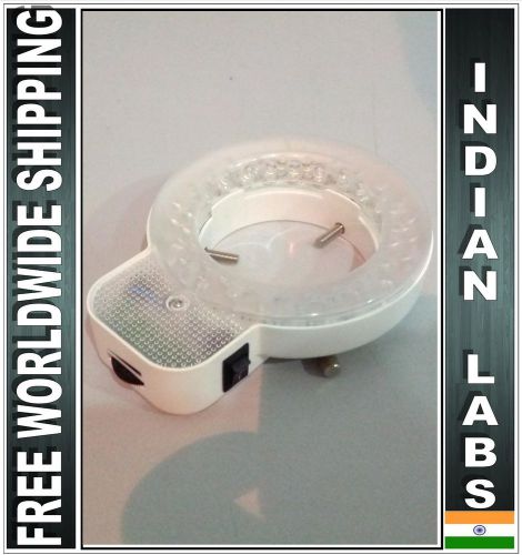 Bright led ring light for microscope with intensity regulator dimmer for sale