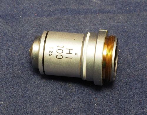 Nikon Microscope 100X NA 1.25 objective RMS #20923