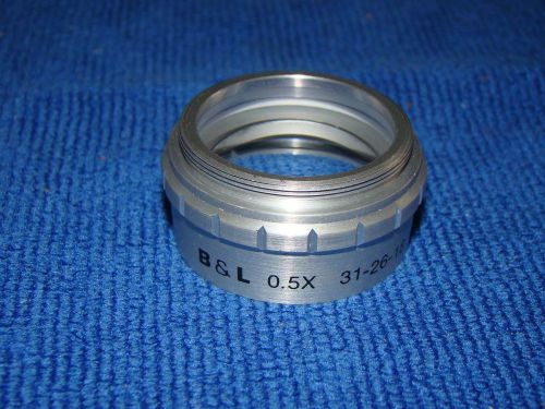 B&amp;L StereoZoom Microscope Auxiliary Supplementary 0.5x  Lens (94)