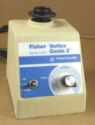 Fisher scientific vortex genie 2 g-560 with single tube top (ref #5) for sale
