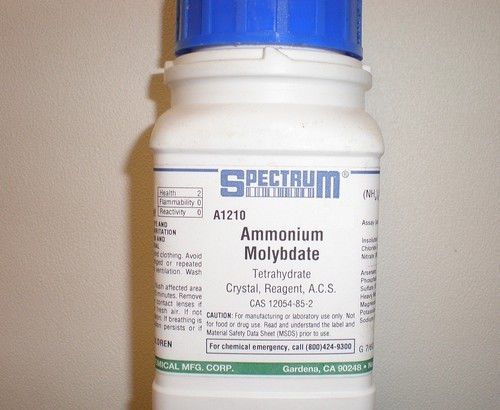 100g Ammonium Molybdate, tetrahydrate, Reagent 99.0%