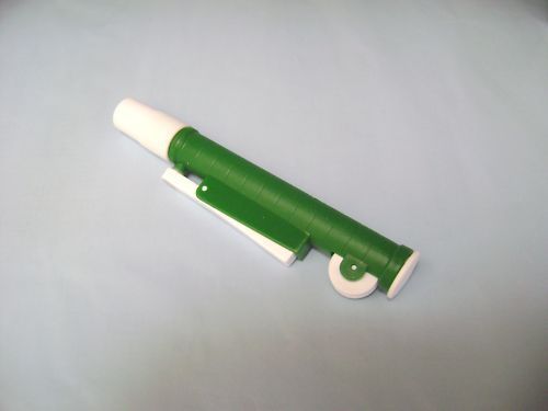 Pipette pump 10 ml  release pipet green 10ml lab new laboratory dispenser for sale