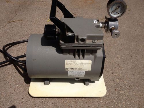Thomas industries 607ca22-272 piston air compressor vacuum pump for sale