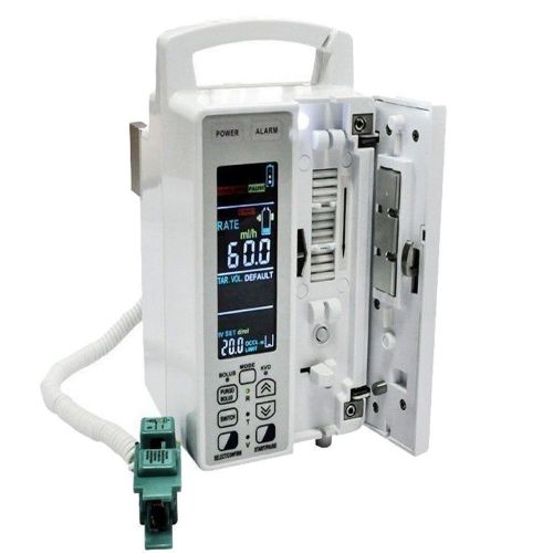 New iv fluid infusion pump with sensor and alarm for medical or veterinary use for sale