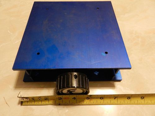 R111957 Fisher Scientific 11&#034; Tall 8&#034; Surface Lab Jack Scissor Lift 8X8