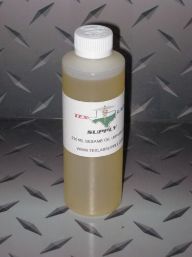 Tex Lab Supply 250 mL Sesame Oil USP Grade - Sterile