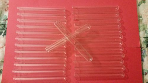 26 Count 12 x 100mm Borosilicate Glass Test / Culture Tubes New