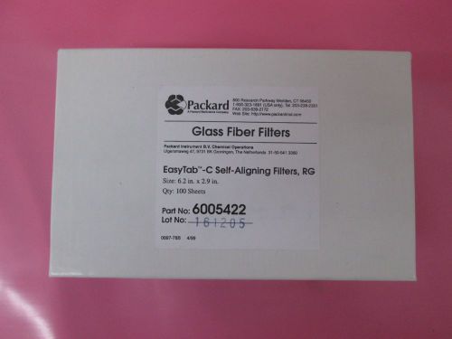 Packard Glass Fiber Filters 100 Sheets Standard 3.5&#034; x 5&#034; 6005409