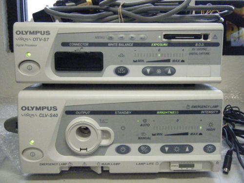 Olympus OTV-S7 Digital Processor w/ AutoClave Camera, w/ CLV-S40 &amp; Keyboard