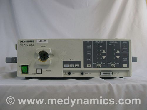 Olympus EVIS CLV-U20 Light Source Endoscopy Endoscope CLV/U20