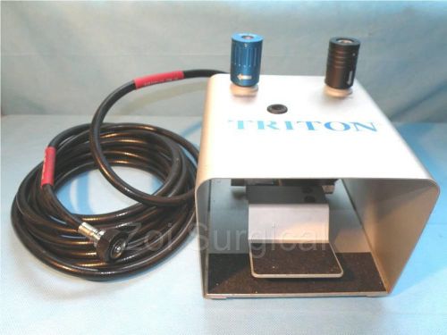 Triton Orthopedic pneumatic footswitch with 2 outputs, model 703002