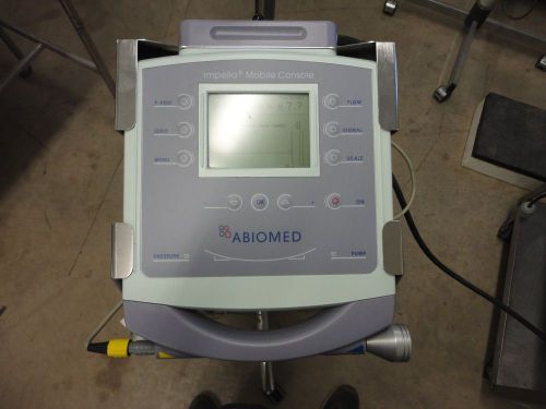 ABIOMED IMPELLA CIRCULATORY SUPPORT SYSTEM Mobile Console Braun
