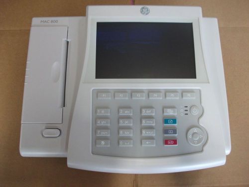Ge mac 800 resting ecg analysis system for sale