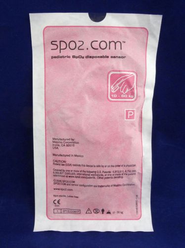 Masimo SpO2.com Pediatric Disposable Sensor 1775 - Lot of 24 - 10-50kg