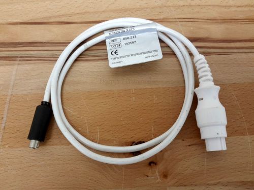 Datex reusable transducer bp monitor interface cable 650-217 ecg spo2 for sale